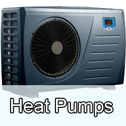 Swimming pool heat pumps